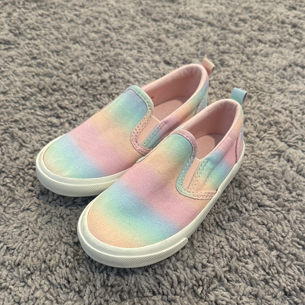 Colorful Slip-On Kids Shoes old navy slip on sz 8c toddler girls